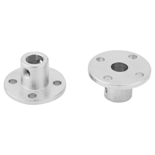 2x M3 Steife Flansch-Kupplung ID 6mm OD 10mm 2