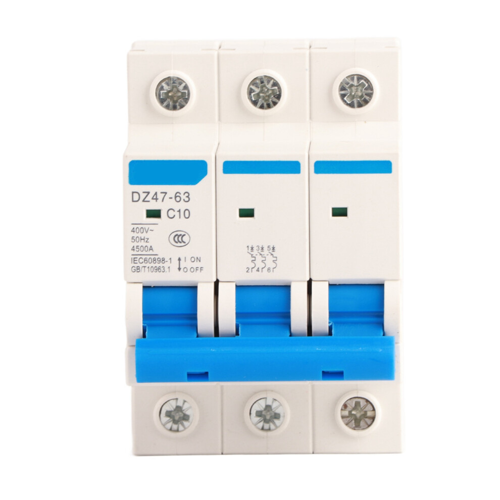Ac 400V 3P Mcb Dz47-63 10A 323163235868