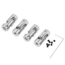 4x Wellenkupplung Motorverbinder DIY Lenkung 23mm OD 9mm 3x4mm