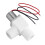 Plastik-Elektroimpuls-Magnetventil für Wasser, 4.5‑6VDC, 1/2" 3