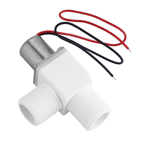 Plastik-Elektroimpuls-Magnetventil für Wasser, 4.5‑6VDC, 1/2" 2