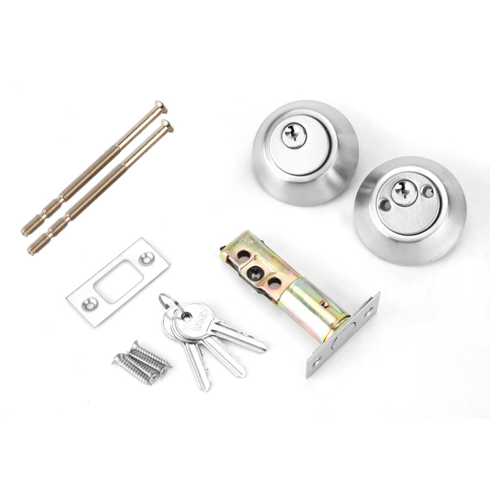 Stainless Steel Double Cylinder Deadbolt Lock For Wood Door 323163238449