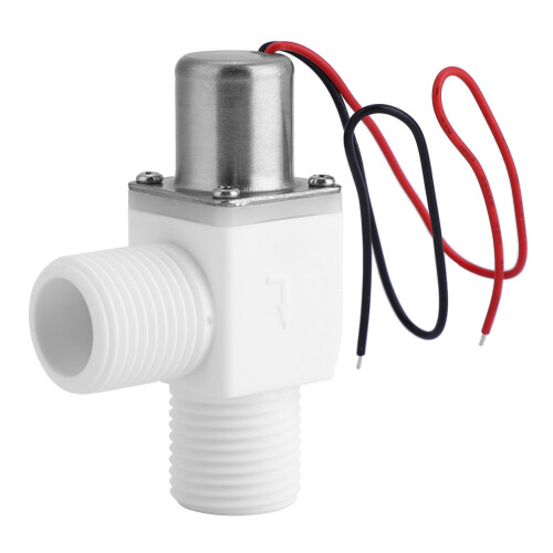 Plastik-Elektroimpuls-Magnetventil für Wasser, 4.5‑6VDC, 1/2" 1