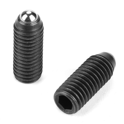 10x M10 Hex Socket Carbon Steel Ball Spring Plunger (30mm) 1