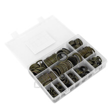 240-teiliges Set Metall-Dichtungsringe mit Gummi 6-30mm für Ölwanne