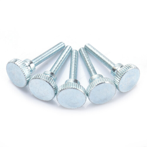 100pcs Adjustable Step Double Handle High Head Knurled Screw M3x18 2