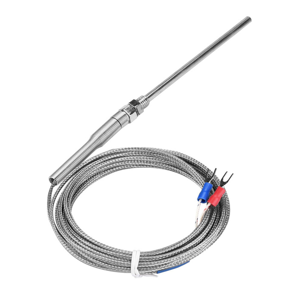 M8 K Thermocouple 100mm Probe 0-400 4m