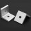 4pcs Aluminum Corner Bracket 4545 White 5
