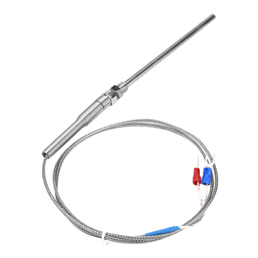 M8 K Thermocouple 100mm Probe 0-400 1m
