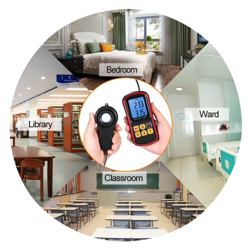 Digital Lux Meter BT Photometer 0-200000 Lux with APP Connection 1