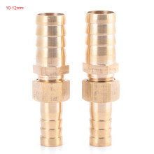 Brass Hose Barb Reducer Connector 10mm-12mm 2pcs