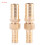 Brass Hose Barb Reducer Connector 10mm-12mm 2pcs 1