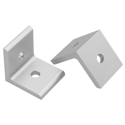 4pcs Aluminum Corner Bracket 4545 White 1