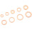 200x Kupferdichtungssatz M5-M14 Flachring 5