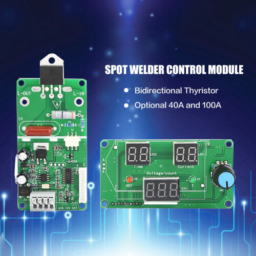 Spot Welder Time Control Module Digital Display Controller Board (40A) 2