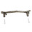 Zn-Legierung Ast-Griff, Schrank (122-Bronze) 2