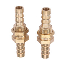 2x Messing Durchgangsverschraubung (8mm)