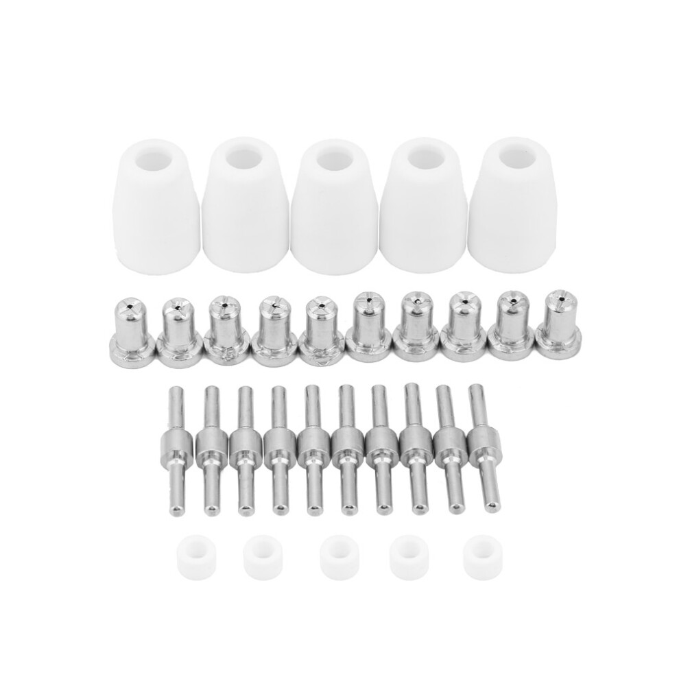 30Pcs/Set Pt-31Xt Plasma Torch Consumables Nozzle Electrode 323163243795