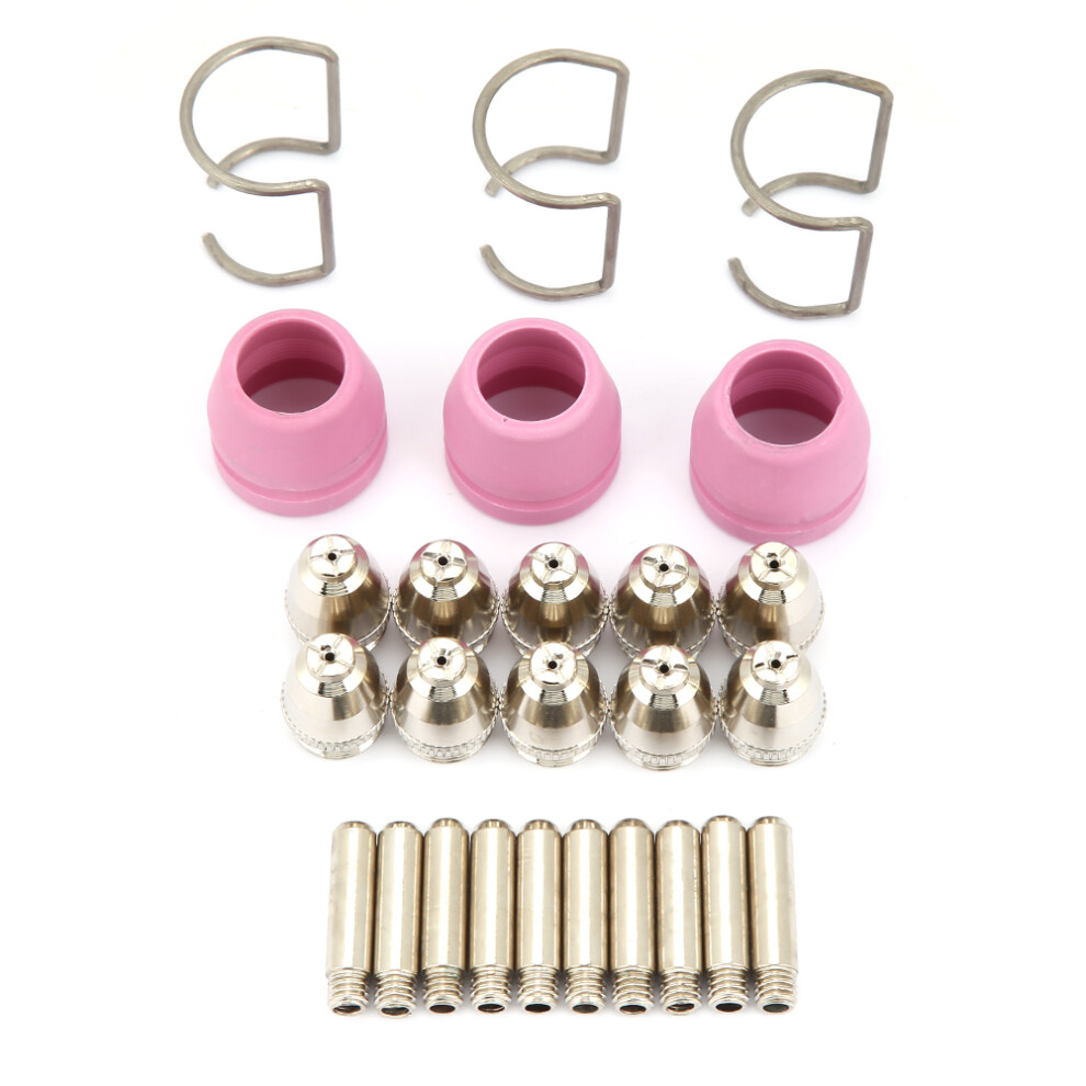 26Pcs/Set Ag60 Sg55 Plasma Cutter Torch Consumables Kit 323163243801