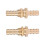 2x Messing Durchgangsverschraubung (10mm) 5