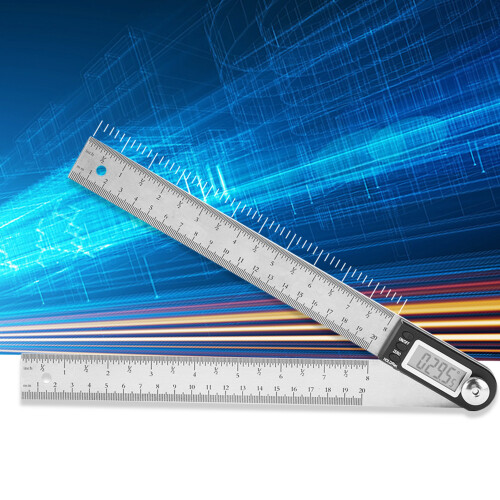 200mm Edelstahl Digitalwinkelmesser Goniometer 1