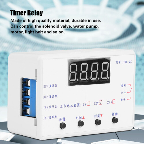 LED Einstellbarer Timer Relais Modul 12V 2