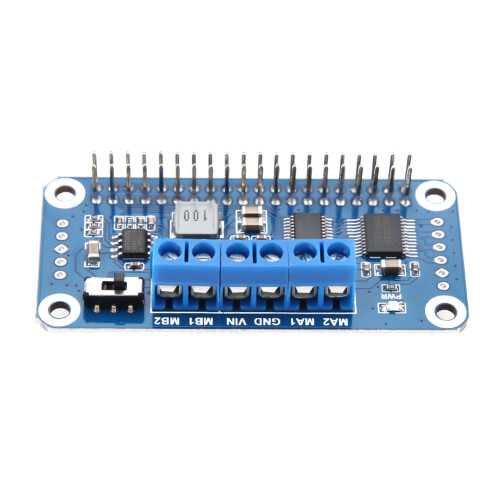 DC-Motor-Treiber PWM Dual H-Brücke I2C Raspberry Pi 2