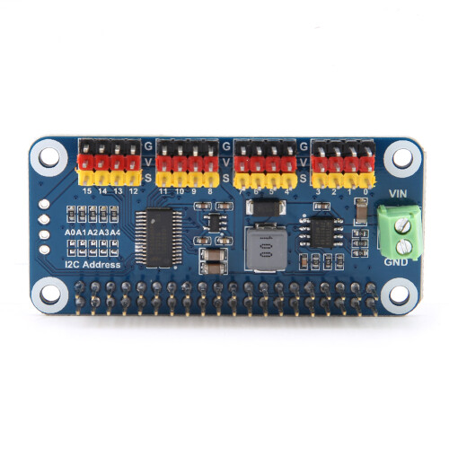 Steering Actuator Driver Board 16-Channel 2-Bit Resolution for RPI 1
