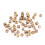 50 Pcs M3 Brass Knurled Insert Nuts M3x5x5.3 2