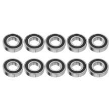 10x Kugellager 6206-2RS Hochgeschw. 30x62x16mm
