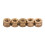 50 Pcs M3 Brass Knurled Insert Nuts M3x5x5.3 3