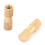 M4 10 Pcs Blind Hole Brass Knurled Insert Nut M4x16x6.3 3