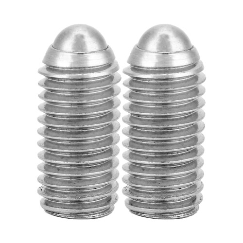 10 Pcs M12 Stl Hex Socket Spring Ball Plunger M12x25 1