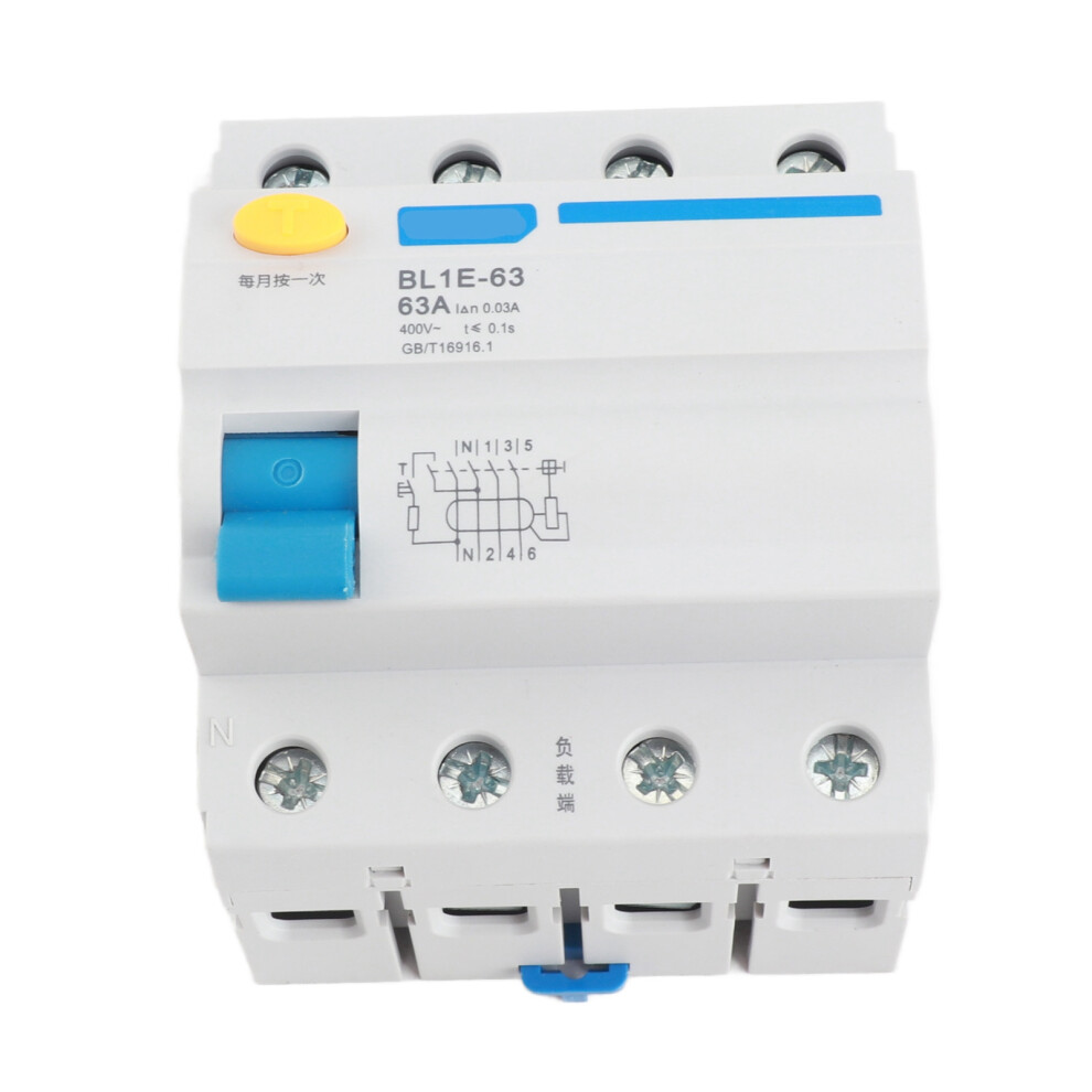 Bl1e-63 63A Rccb Residual Current Circuit Breaker 230V 30Ma 323163244198