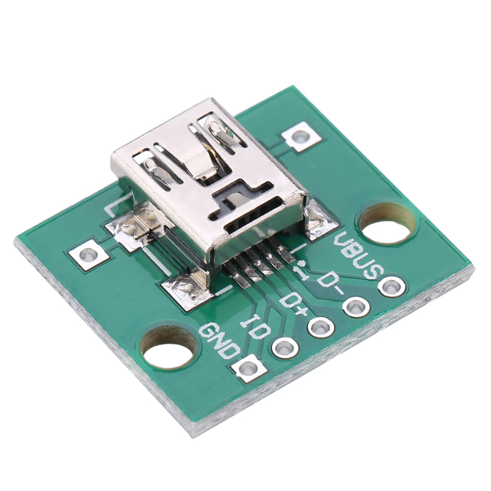 10Pcs Mini Usb To Dip Adapter 5P 2.54Mm Pcb Diy Power 323163245270