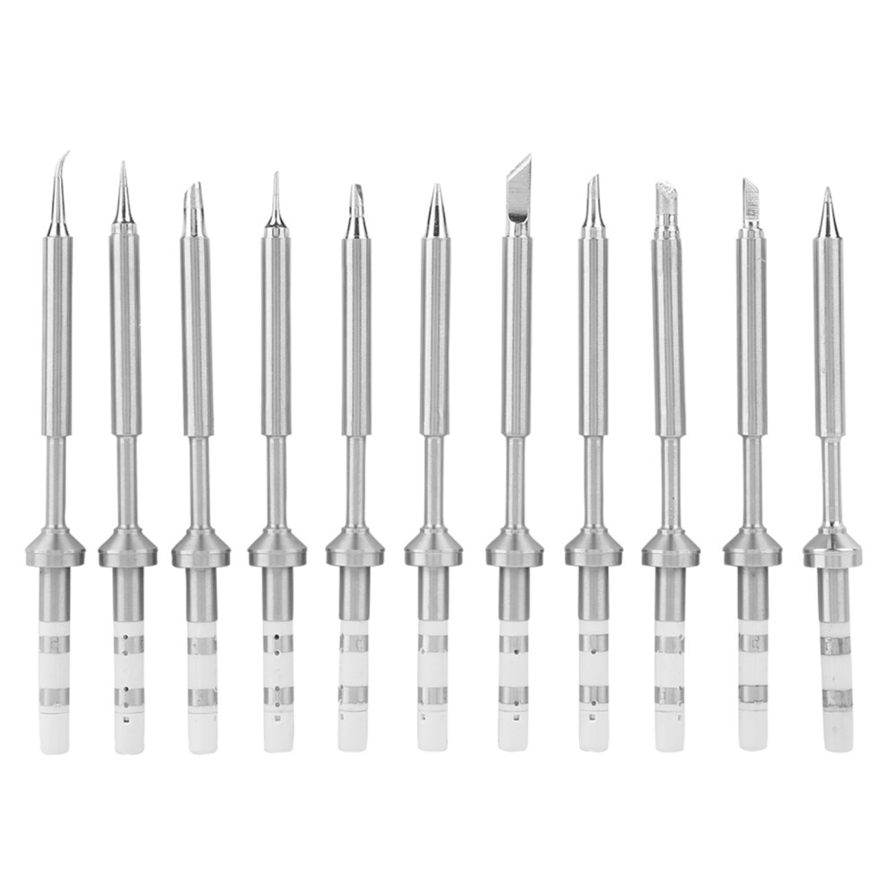 Mini Stainless Steel Soldering Iron Tips For Ts100 (11Pcs Set) 323163245393
