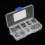 120tlg. Edelstahl-Spannring-Set 9-14mm mit Box 4