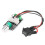 DC 6-24V 3A PWM Motorregler mit Schalter 1