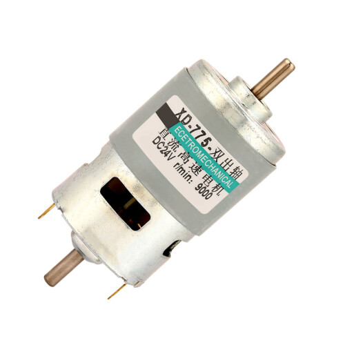 775 Motor 50W Doppelwelle 24V 9000U/min 2