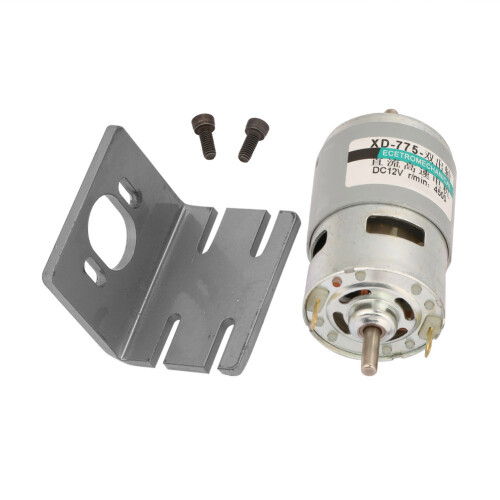 775-Motor 50W 12V 4500U/min mit Halterung 2