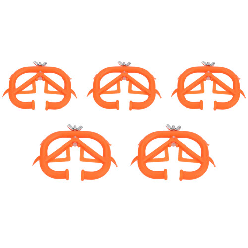 5pcs Calf Weaning Nose Rings Plastic Spiked Ring Prevent Suckling