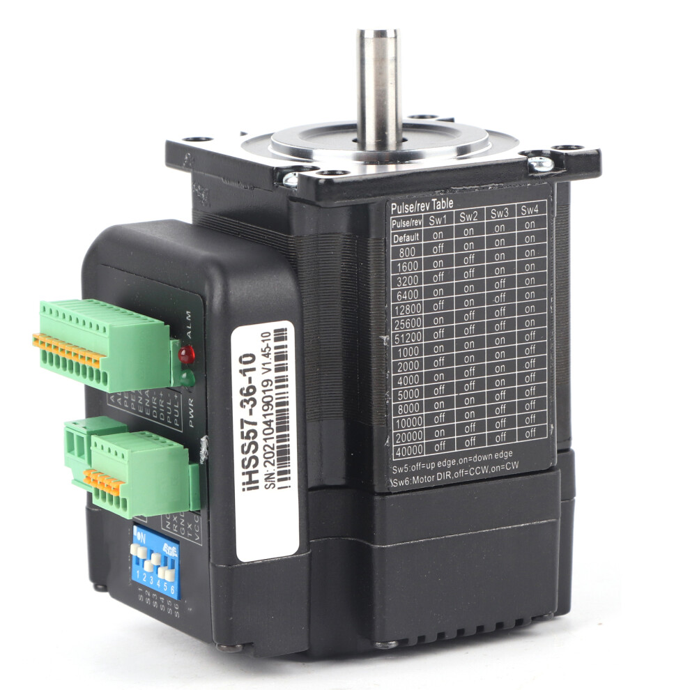 Nema23 1Nm Hybrid Closed Loop Stepper Motor Driver Kit 36Vdc 323163244655