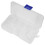 500pcs M2-M6 Nylon Flat Washer Kit with Box (White) 1