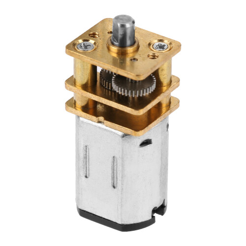 Mini Metall Gleichstrommotor Kupfergetriebe 3-6V