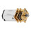 Mini Metall Gleichstrommotor Kupfergetriebe 3-6V 4