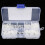 500pcs M2-M6 Nylon Flat Washer Kit with Box (White) 3