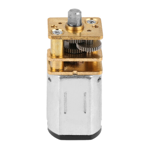 Mini Metall Gleichstrommotor Kupfergetriebe 3-6V 2