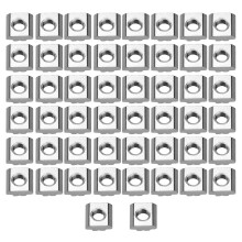 50pcs Carbon Steel T slot Nut M8*16*6 for 30 Series