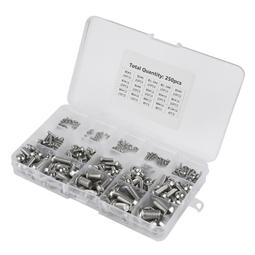 250x M2-M10 Innensechskantschrauben Laptop PC 1
