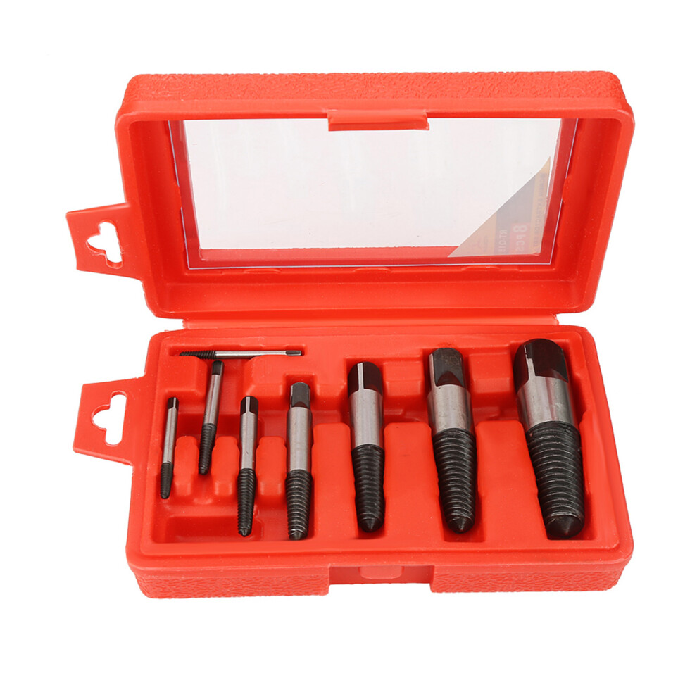 8Pcs Screw Extractors Damaged Bolt Remover 323163247816